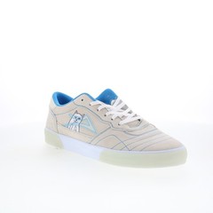 Lakai Cambridge Mens Gray Suede Lace Up Skate Inspired Sneakers Shoes