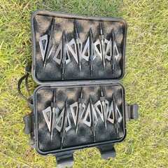 12PCS Archery 100 Grain Hunting Broadheads Stainless Steel Arrowheads with Case