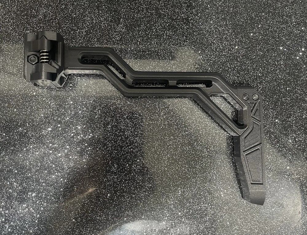 Carbon Fiber Airsoft Picatinny Stock 2” Drop SHORT