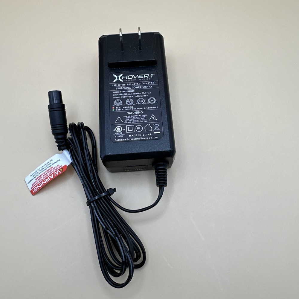 Genuine OEM HOVER-1 All Star (HI-Star) Charger with Indicator Model FY0422941000