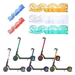 Electric Scooter Reflective Sticker Night Safety Warning Stickers Decor Decal