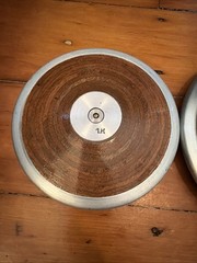 Wooden Discus Pair 1.0k And 1.6k