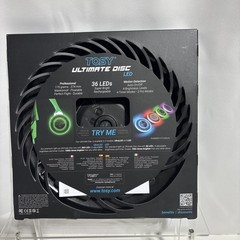 TOSY Ultimate Flying Disc 36 LEDs Bright Auto Light Up Frisbee Glow Rechargeable
