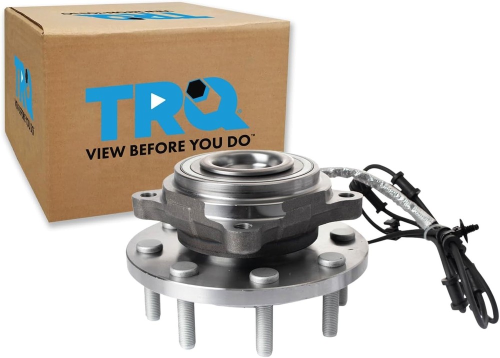 TRQ Front Wheel Bearing & Hub Assembly Compatible with 2019-2024 Ram 2500 3500