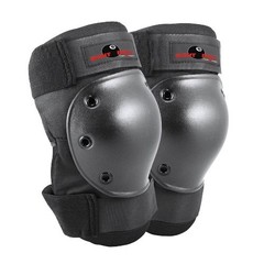 Eight Ball Kids’ 8+ Pad Set 3pk – Black: Elbow, Knee, Wrist Protection