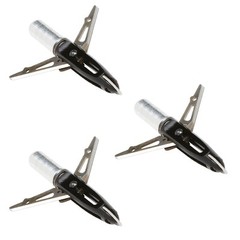 Killzone Crossbow Mechanical Broadheads 100 Grain 2 Inch Cutting Diameter 3 Pack