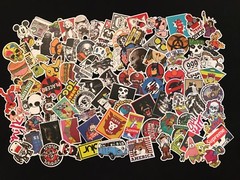 100 Random Skateboard Stickers Bomb Vinyl Laptop Luggage Decals Dope Sticker Lot