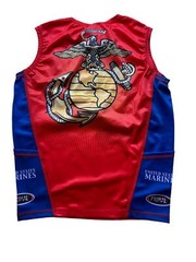 United States Marines USMC Men’s Compression Triathlon Singlet, (Small)