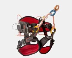Rescue Climbing Half Body Harness Rope Arborist Saddle Tree Bridge Caving CE