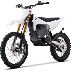 MotoTec Electric Dirt Bike Pro 72V 8000W 19/16 White MotoTec Bike