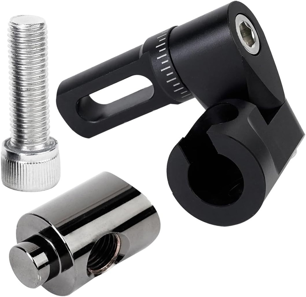 Single Side Adjustable V-Bar Mount Quick Disconnect Bow Rod Stabilizer, Archery