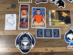 Blind Skateboards World, 101 Heritage, Big Bro sticker Lot Of 23 Sean Cliver