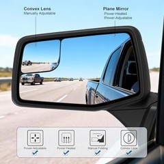 Left Driver Side Mirror for 2019-2024 Chevy Silverado 1500 – Left Side – 5 PIN