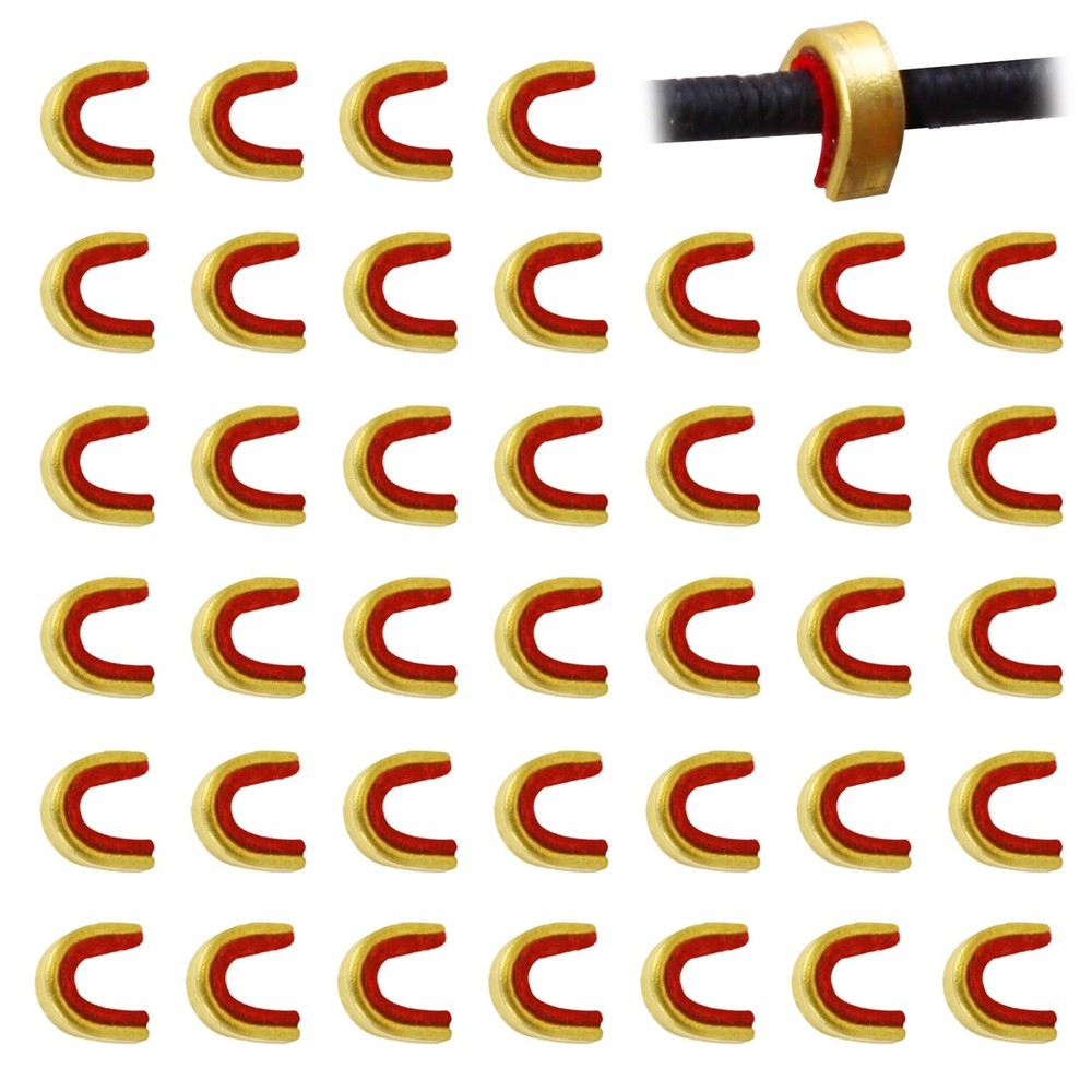Bow String Nock Points – 40 Packs Arrows Bowstring Nocking Point Set Archery …