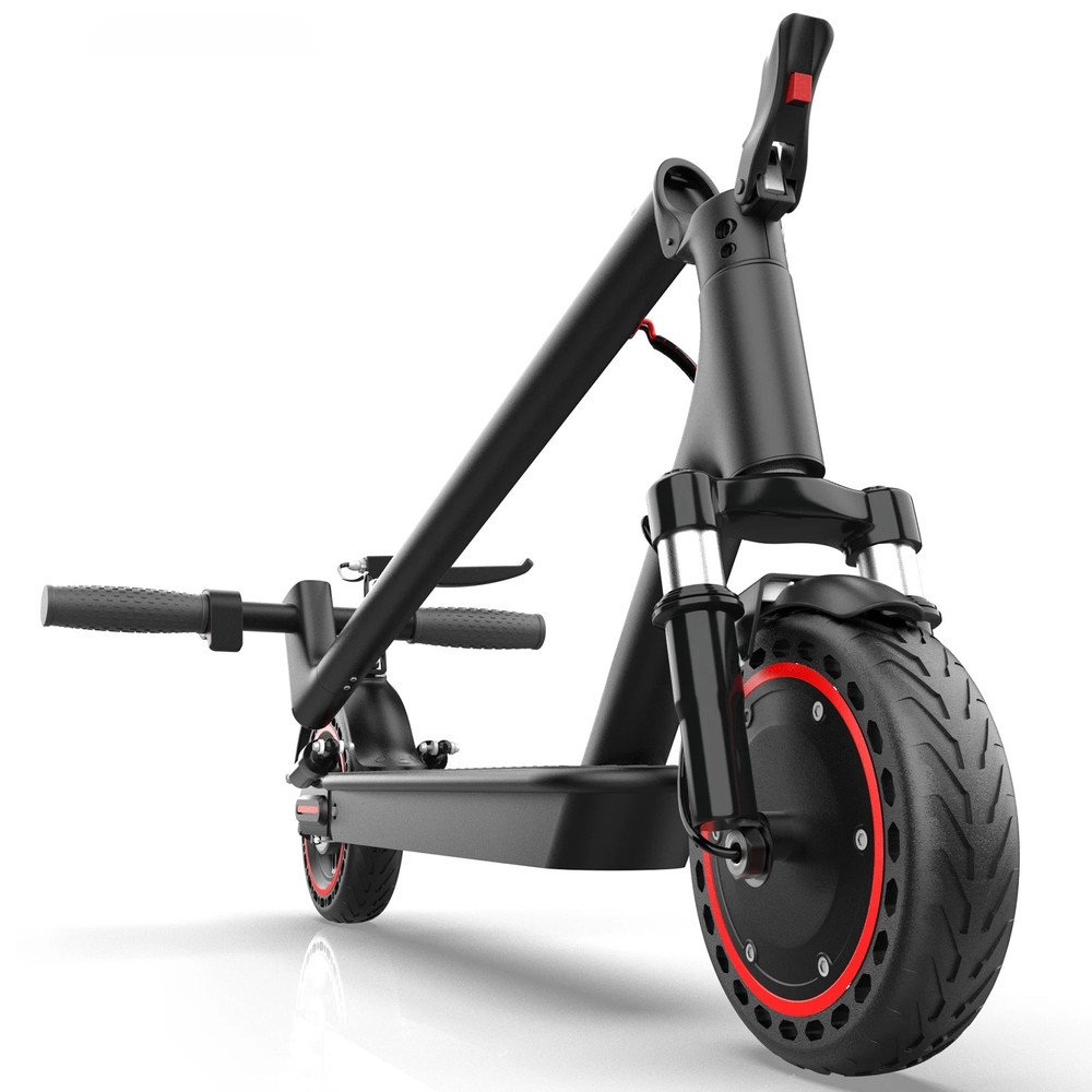 350W Folding Electric Scooter Adults 19MPH App Honeycomb Tire Optional Suspensio
