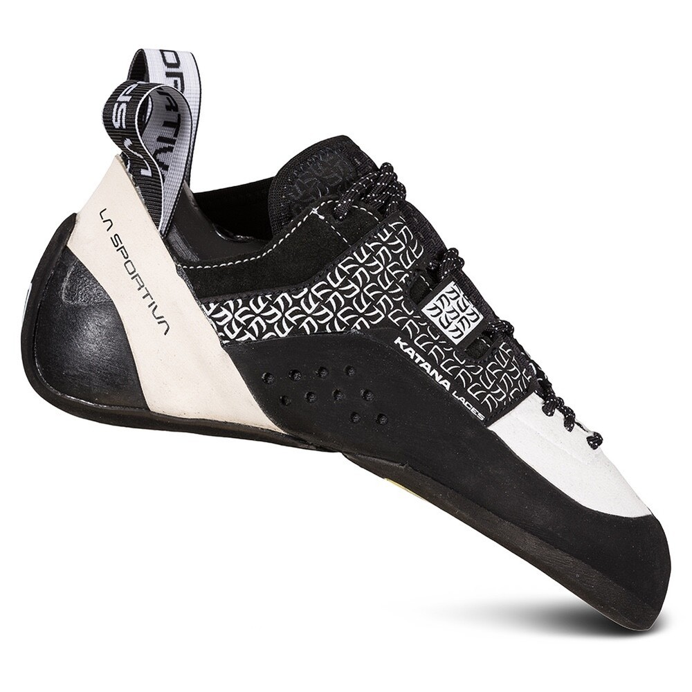La Sportiva Katana Lace Women’s Climbing Shoes, Size US 4, EUR 34.5, White/Black