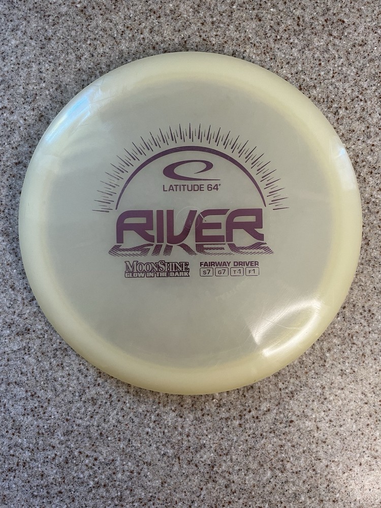 Latitude 64 Moonshine River Old Run Glow In The Dark Stamp 170g Rare 7/10 Ink