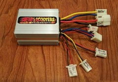 24V – 500 Watt Controller and Digital throttle (Brushed Motor) Ebike Scooter