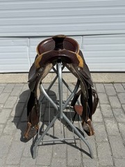 SIMCO 15.5” Western Roper Saddle with Headstall and Breast Collar