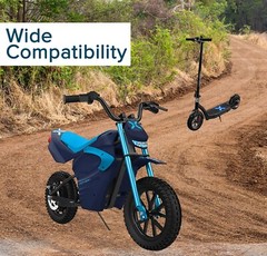 Coaxial 2-Wire Charging Port for 6 Volt & 12 Volt Power Electric Bikes/Scooters