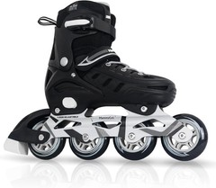 Adults Adjustable Inline Skates, Safe and Durable Roller Skates with Giant Wh…