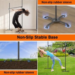 Limbo Game – Alloy Steel Heavy Duty Limbo Game – Easy to Install Limbo Stick …