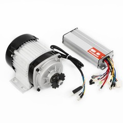 48V Electric Brushless Scooter Motor Kit Go Kart Gear Reduction ATV w/Controller