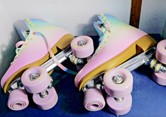 Impala Rollerskates Pastel Fade Vegan Quad Derby Roller Skates – SIZE 6 IN BOX🛼