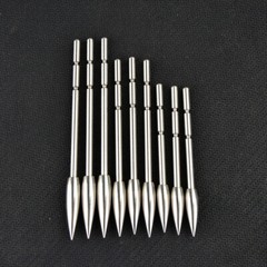 80/100/120 Grain Archery Arrowheads ID3.2mm Point Arrow Field Bow Hunting Target