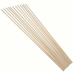 12PC 8.5mm Arrows Shaft Oak White Wood 83.5cm Wooden DIY Archery Bow Hunting