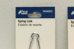 LOT OF 10 Blue Hawk 2in Spring Snap Quick Link 80lb Zinc-Plated 0656922 656922