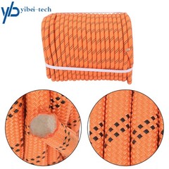 1/2 in ×220′ 48 Stranded Braided Rope Breaking Strength 5174 Pounds Orange Black