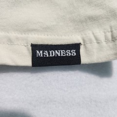 Madness Skateboards Full Swirl Short Sleeve T-Shirt New w/Tag Bone White Size: L