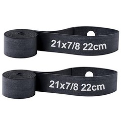 2PCS Motorcycle Rim Strips Bands 21″ x 7/8″, Durable Rubber Rim Tape with