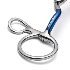 Cavalon Baucher Low Port Capsule Sweet Iron Snaffle Bit