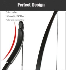57″ Takedown Recurve Bow Youth&Adults Archery RH&LH Target Shooting 20/30/40lbs