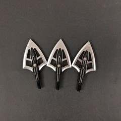 6/12pcs Hunting Broadheads Blade Arrowheads 100gr Crossbow Bow Archery Arrow Tip