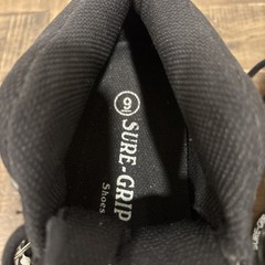 Sure Grip Cyclone black roller speed skate size 9 fits