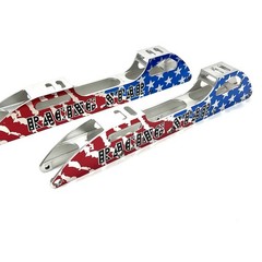 Racing Star 5 Wheel Inline Speed Skate CNC Aluminum Alloy 13 3/4 Inch Frame Rail
