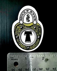 Vintage 1980’s Schmitt Stix Skateboards Silly Stix Sticker