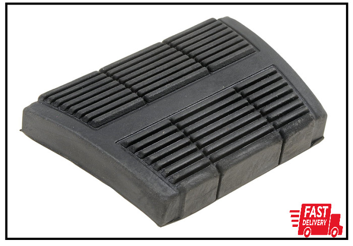 Black Brake Pedal Pad Kit Direct Replacement Durable Easy Installation