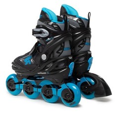 Roces Moody Boy Black & Astro Blue Inline Skates