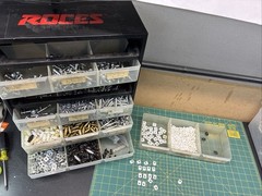 ROCES Inline White Nylon Axles Spacer [ 10 Pack ] Aggressive Recreational Skates