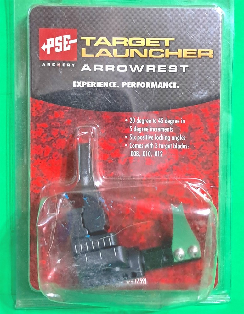 New PSE Target Launcher Arrow Rest – Left Hand – #41759L