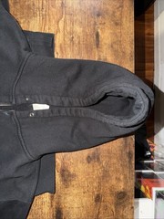 Anti Hero Skateboards Lil Pigeon Embroidered Black Zip Hoodie Sweatshirt