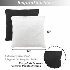 Cornhole Bags Set of 8 Regulation Professional Corn Hole Bean Bags Weather Re…