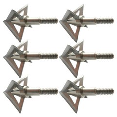 12Pcs Archery Broadheads 100 Grain 4 Blade Crossbow Compound Bow Hunting Tips