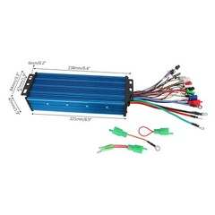1000W 1800W 48V-84V Brushless Controller LCD Grips for Electric Bike E-bike Golf