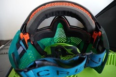 Carbon CRBN Zero Pro Paintball Mask (Less Coverage) – Fade Forest
