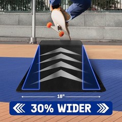 Single-Piece , Bike Ramp, Skate Ramp – Design for Beginners, More Durable, Sa…